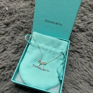 Authentic Tiffany & Co. Bow Necklace